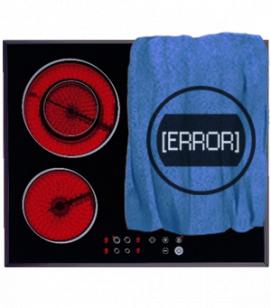 Варочная панель Ardo - на дисплее код ошибки